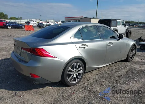 2019 Lexus Is 300 z USA, uszkodzony, nr VIN JTHBA1D26K5100793